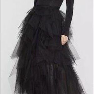 Bcbg maxazria tulle skirt